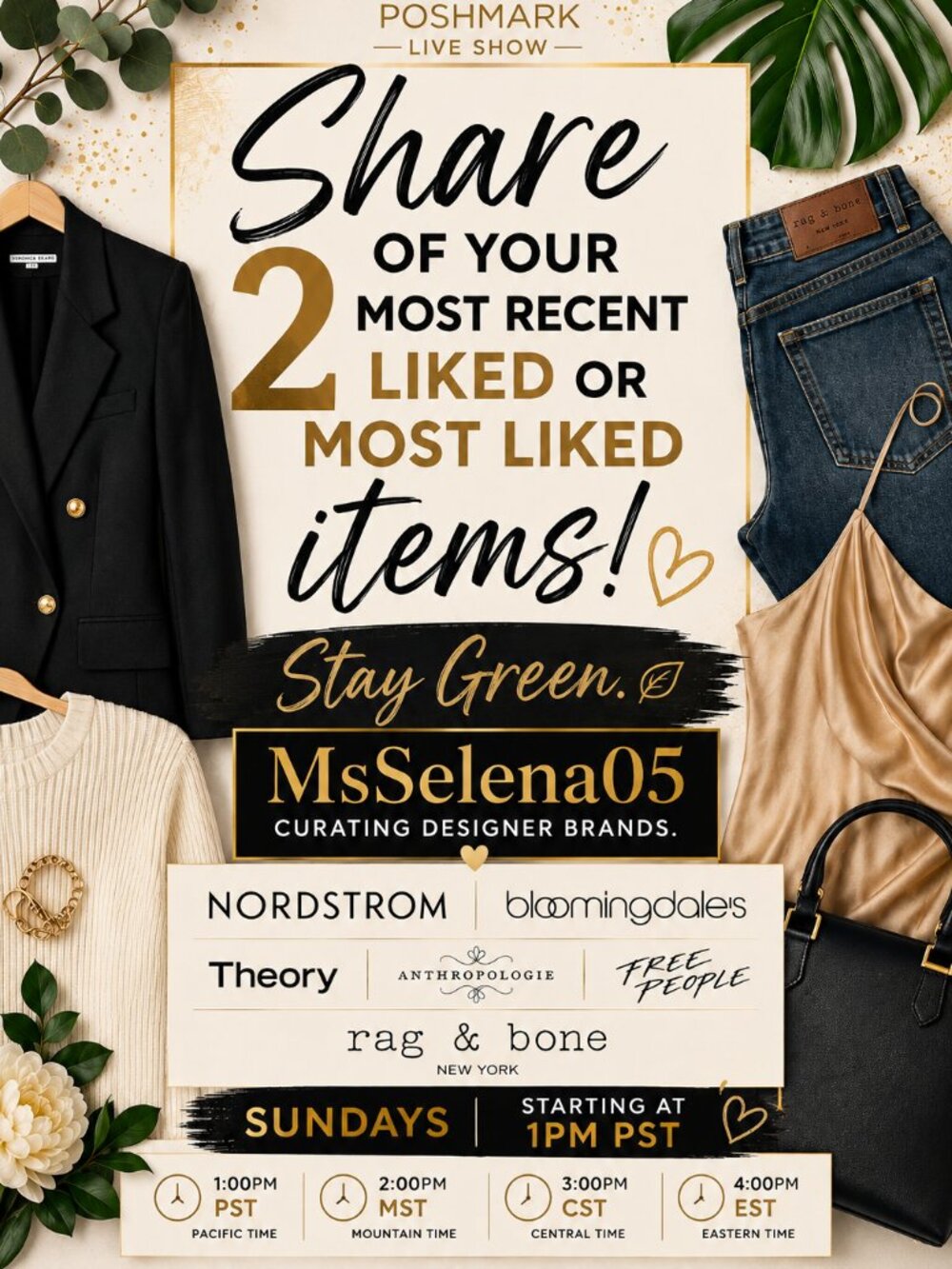 MsSelena05 is on Poshmark live! Share out:Stay Green:Be Kind! - Picture 4 of 7